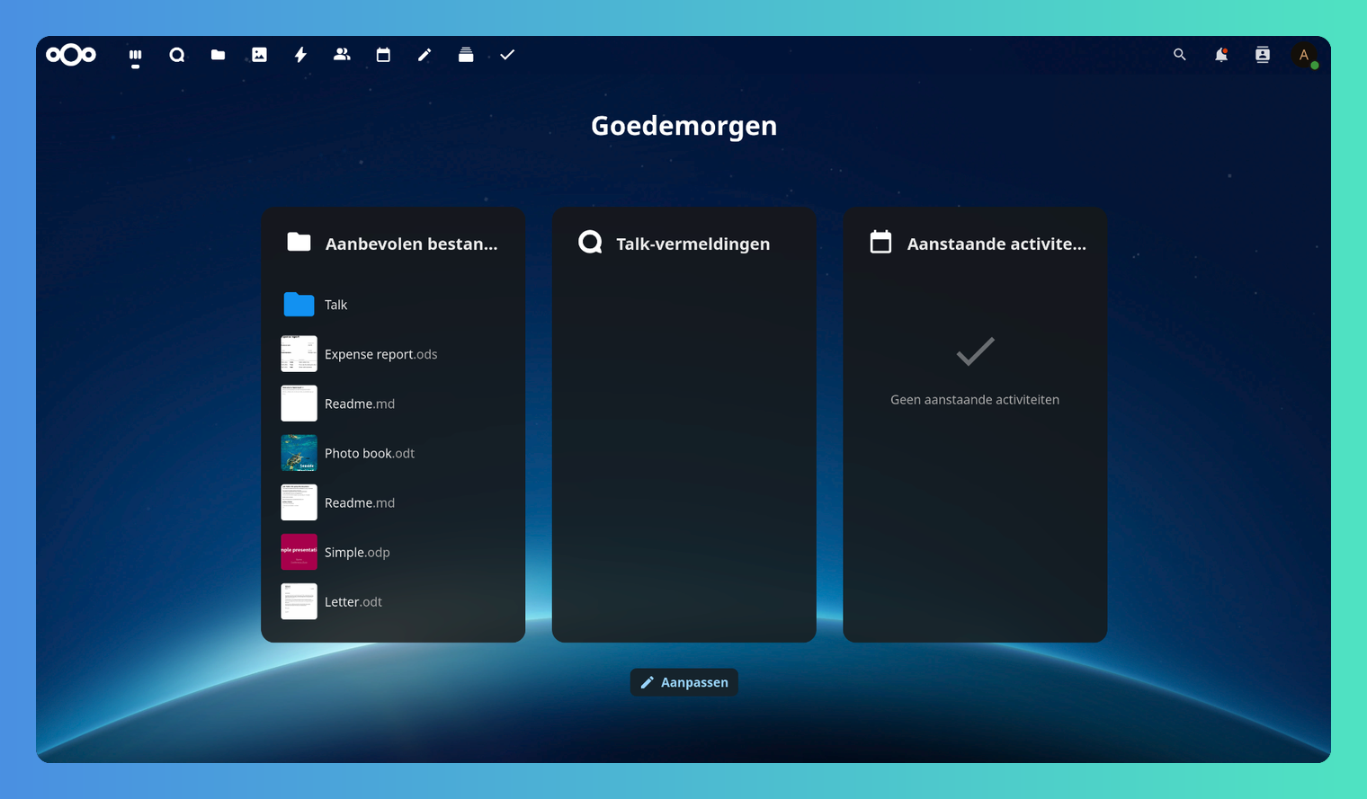 dashboard