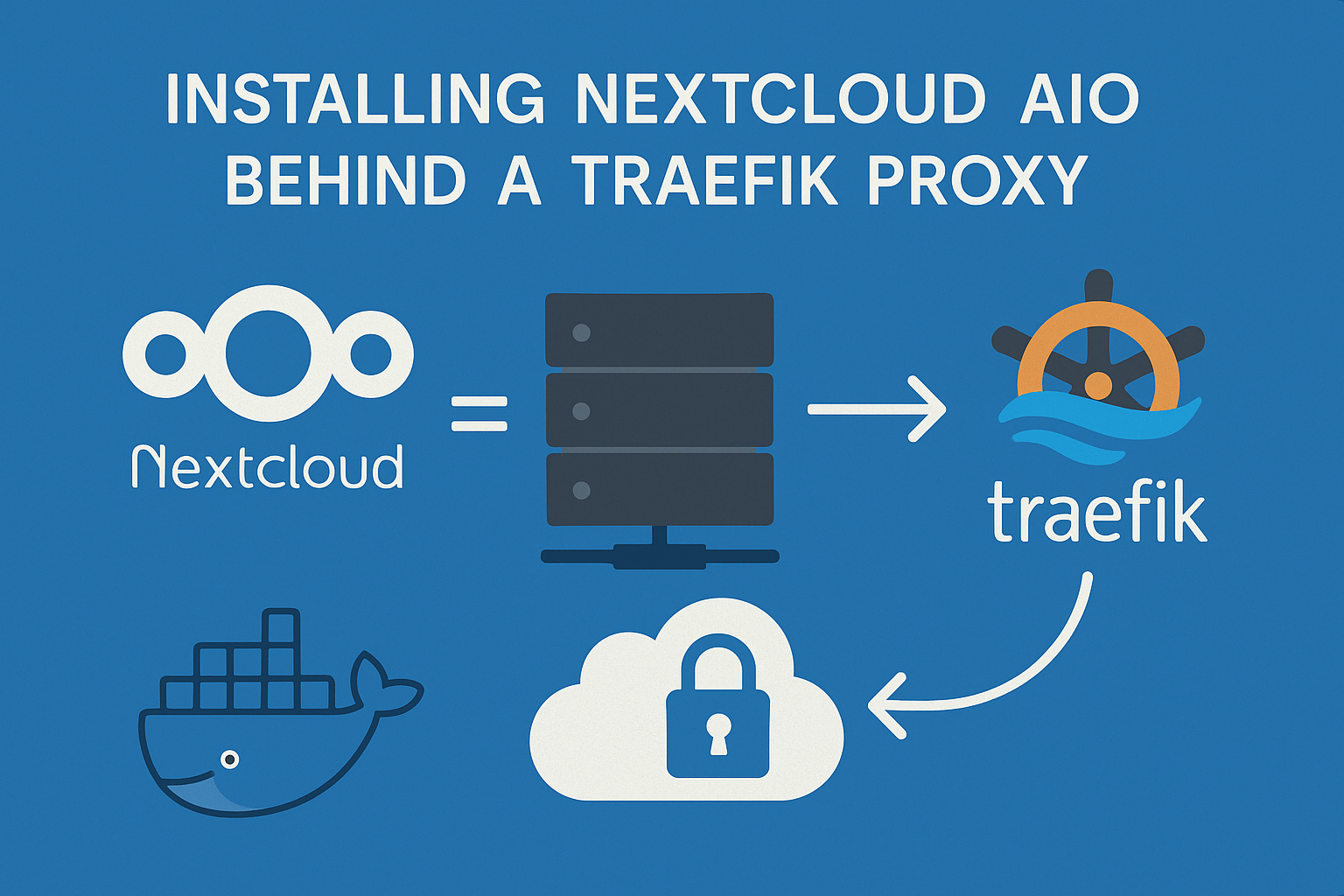 How to install Nextcloud AIO behind a Traefik Reverse Proxy