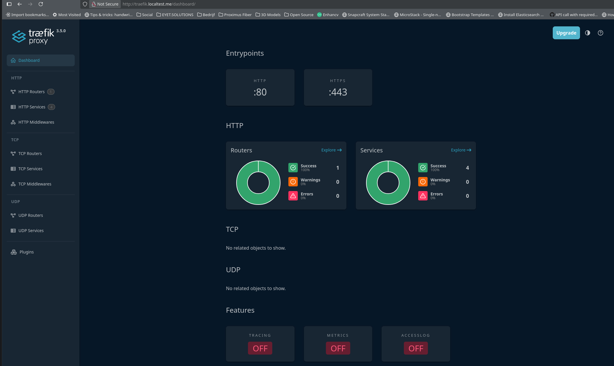 Traefik-Dashboard