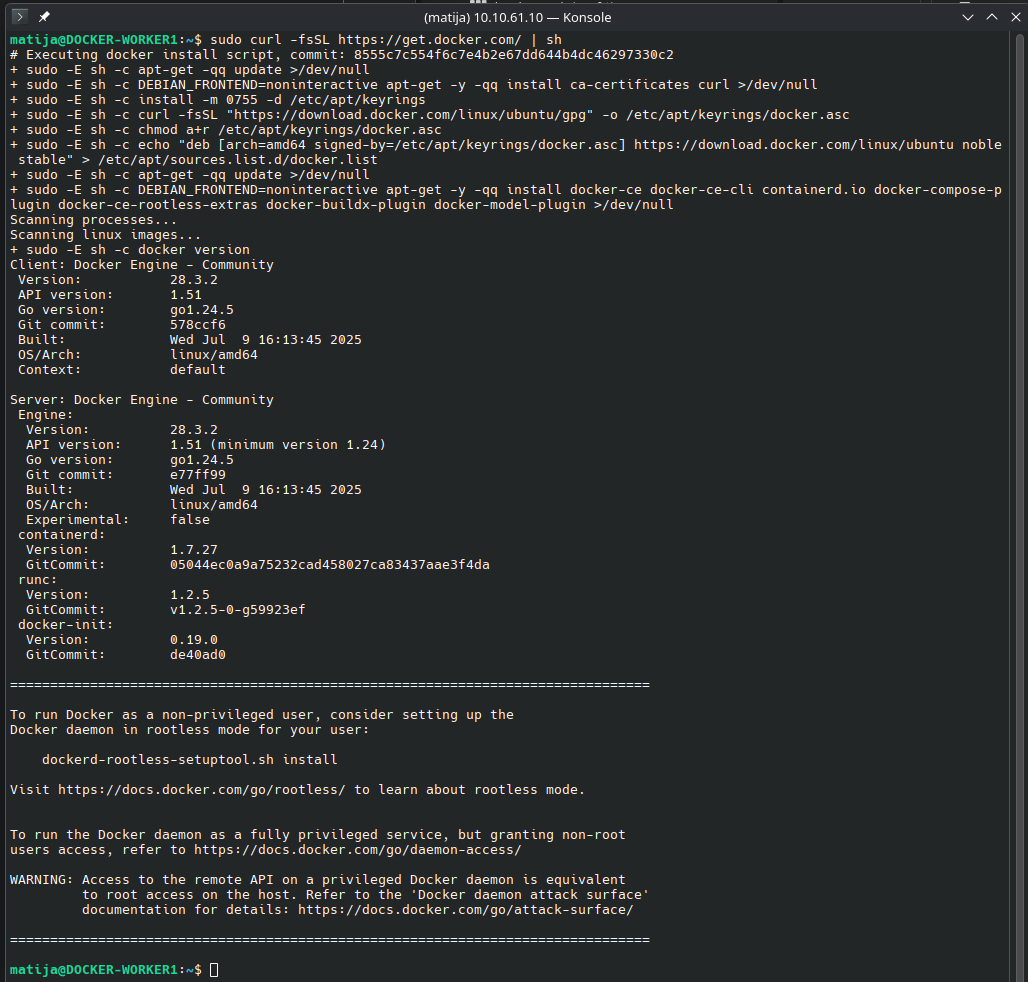 Docker-Install