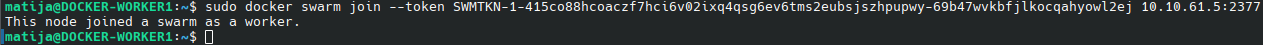 Docker-Swarm-Join-Worker